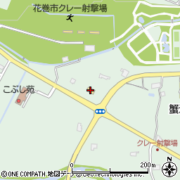 ファミリーマート花巻南温泉峡口店周辺の地図