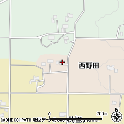 秋田県仙北郡美郷町野荒町西野田27周辺の地図