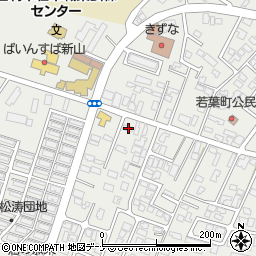 秋田県由利本荘市石脇田尻野10-2周辺の地図