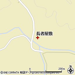 秋田県由利本荘市福山長者屋敷15周辺の地図