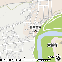 秋田県由利本荘市大浦八走170-4周辺の地図