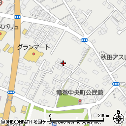 秋田県由利本荘市石脇田尻野1-40周辺の地図