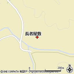 秋田県由利本荘市福山長者屋敷6-2周辺の地図