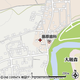 秋田県由利本荘市大浦八走170周辺の地図