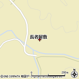 秋田県由利本荘市福山長者屋敷6-3周辺の地図