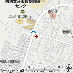 秋田県由利本荘市石脇田尻野10-38周辺の地図
