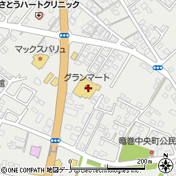 秋田県由利本荘市石脇田尻野2-4周辺の地図