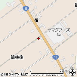 秋田県仙北郡美郷町野荒町籠林後327周辺の地図