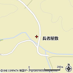 秋田県由利本荘市福山長者屋敷17周辺の地図