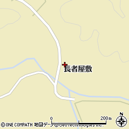 秋田県由利本荘市福山長者屋敷18周辺の地図