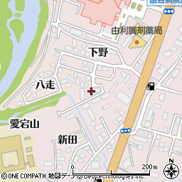 本荘ロイヤルコートＢ周辺の地図