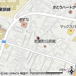 秋田県由利本荘市石脇田尻野7-45周辺の地図