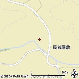 秋田県由利本荘市福山長者屋敷26周辺の地図
