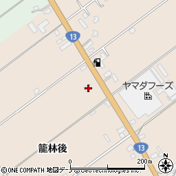 秋田県仙北郡美郷町野荒町籠林後210周辺の地図