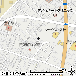 秋田県由利本荘市石脇田尻野4-107周辺の地図