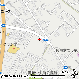 秋田県由利本荘市石脇田尻野1-30周辺の地図