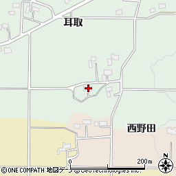 秋田県仙北郡美郷町天神堂耳取138周辺の地図