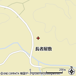 秋田県由利本荘市福山長者屋敷9周辺の地図