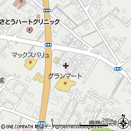 秋田県由利本荘市石脇田尻野2-125周辺の地図