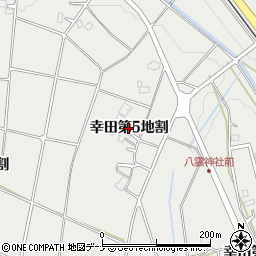 岩手県花巻市幸田（第５地割）周辺の地図