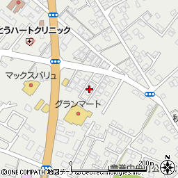 秋田県由利本荘市石脇田尻野2-56周辺の地図