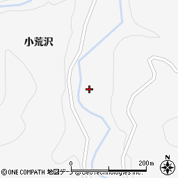 秋田県大仙市南外小荒沢63周辺の地図
