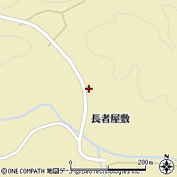秋田県由利本荘市福山長者屋敷27周辺の地図