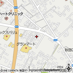 秋田県由利本荘市石脇田尻野2-74周辺の地図