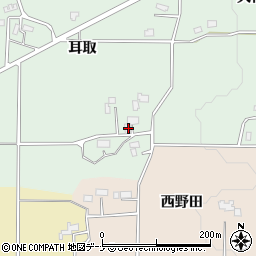 秋田県仙北郡美郷町天神堂耳取149-1周辺の地図