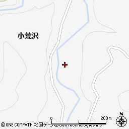 秋田県大仙市南外小荒沢63周辺の地図