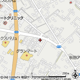 秋田県由利本荘市石脇田尻野2-53周辺の地図