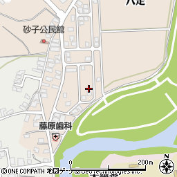 秋田県由利本荘市大浦八走51-35周辺の地図