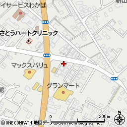 秋田県由利本荘市石脇田尻野4-43周辺の地図