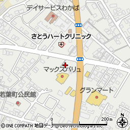 秋田県由利本荘市石脇田尻野5-4周辺の地図