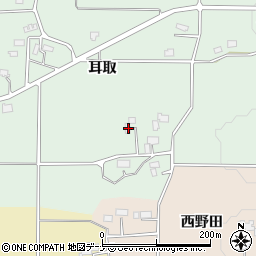 秋田県仙北郡美郷町天神堂耳取154周辺の地図