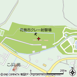 岩手県花巻市湯口松沢周辺の地図