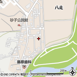秋田県由利本荘市大浦八走51-39周辺の地図