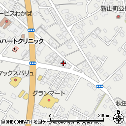 秋田県由利本荘市石脇田尻野2-48周辺の地図
