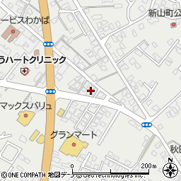 秋田県由利本荘市石脇田尻野2-61周辺の地図