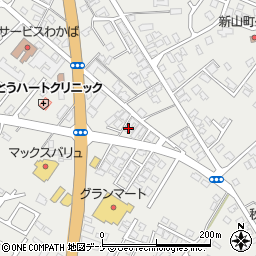 秋田県由利本荘市石脇田尻野4-27周辺の地図