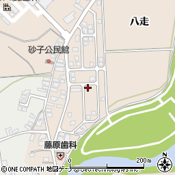 秋田県由利本荘市大浦八走51-25周辺の地図