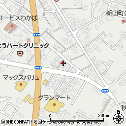 秋田県由利本荘市石脇田尻野4-26周辺の地図
