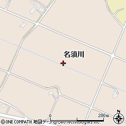 岩手県花巻市膝立（名須川）周辺の地図