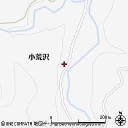 秋田県大仙市南外小荒沢123-1周辺の地図