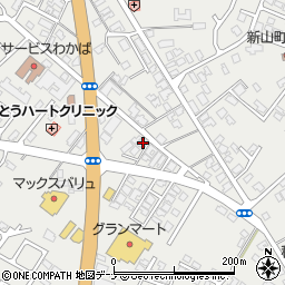 秋田県由利本荘市石脇田尻野4-25周辺の地図