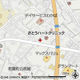 ＡＬＳＯＫ秋田本荘営業所周辺の地図
