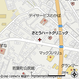 秋田県由利本荘市石脇田尻野7-275周辺の地図
