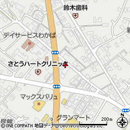 秋田県由利本荘市石脇田尻野5-23周辺の地図