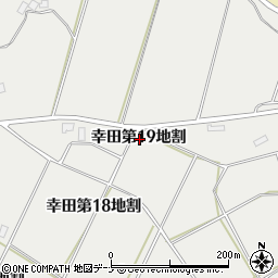 岩手県花巻市幸田第１９地割周辺の地図