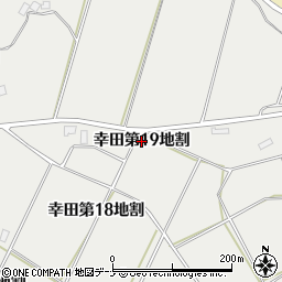 岩手県花巻市幸田（第１９地割）周辺の地図